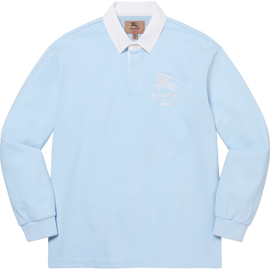 Supreme Supreme Burberry Rugby (SS22) - Pale Blue - $168