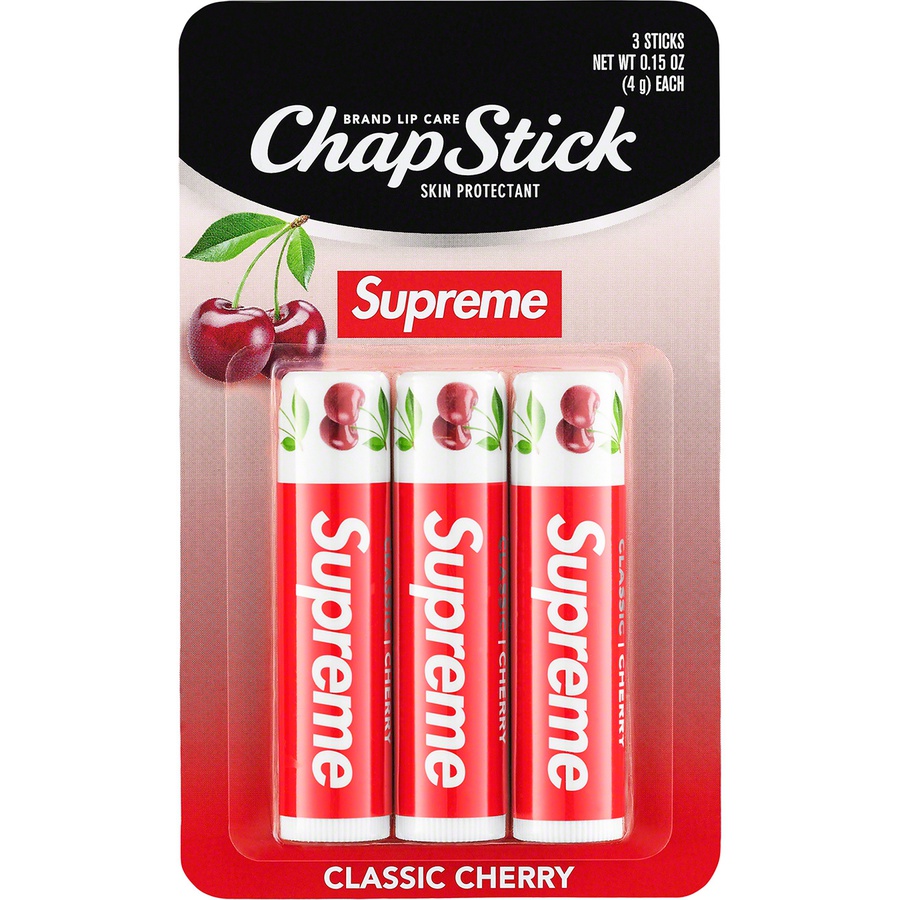 Supreme Supreme ChapStick (3 Pack) (SS22) - Red - $8