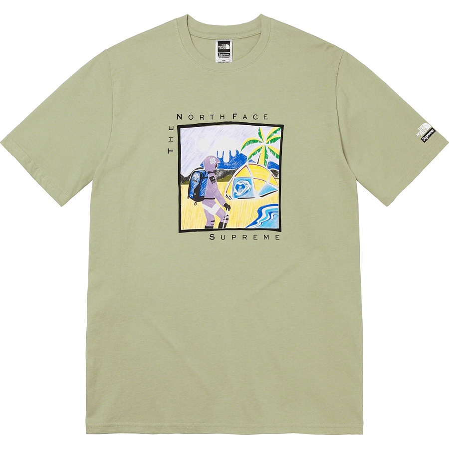 Supreme Supreme The North FaceSketch S S Top (SS22) - Sage - $58