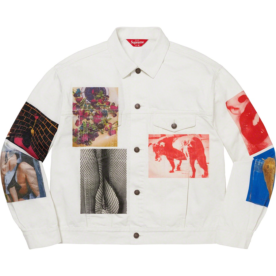 Supreme Daidō Moriyama Denim Trucker Jacket (SS22) - White - $268