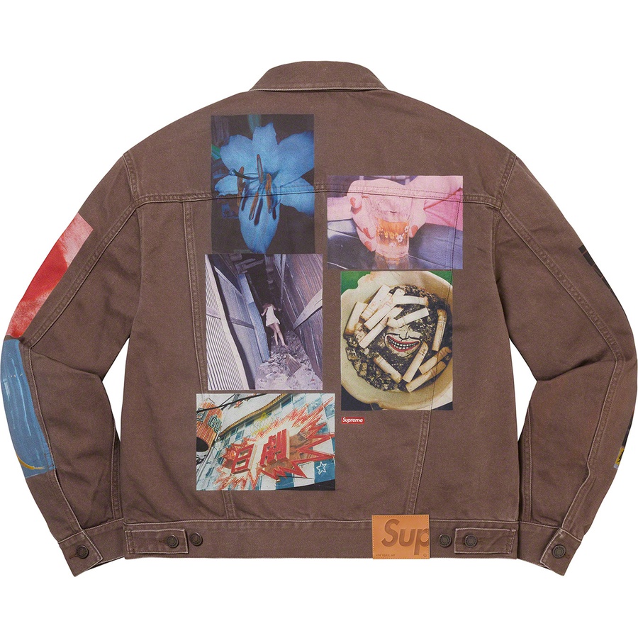 Supreme Daidō Moriyama Denim Trucker Jacket (SS22) - Brown - $268