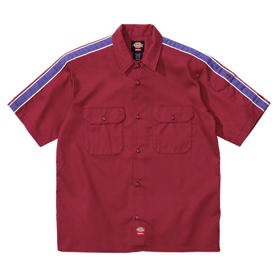 Supreme Supreme Dickies Stripe S S Work Shirt (SS22) - $118