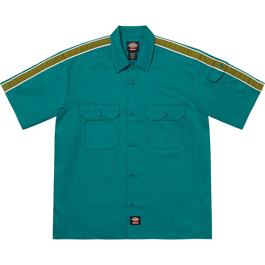 Supreme Supreme Dickies Stripe S S Work Shirt (SS22) - Teal - $118