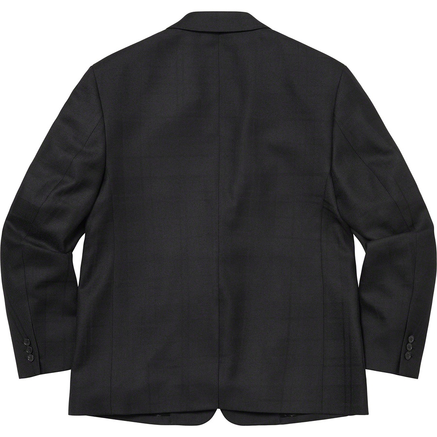 Supreme Tartan Wool Suit (SS22) - Black - $598