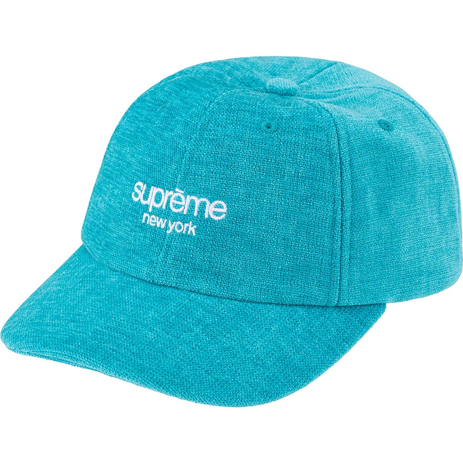 Supreme Chenille 6-Panel (SS22) - Blue - $54