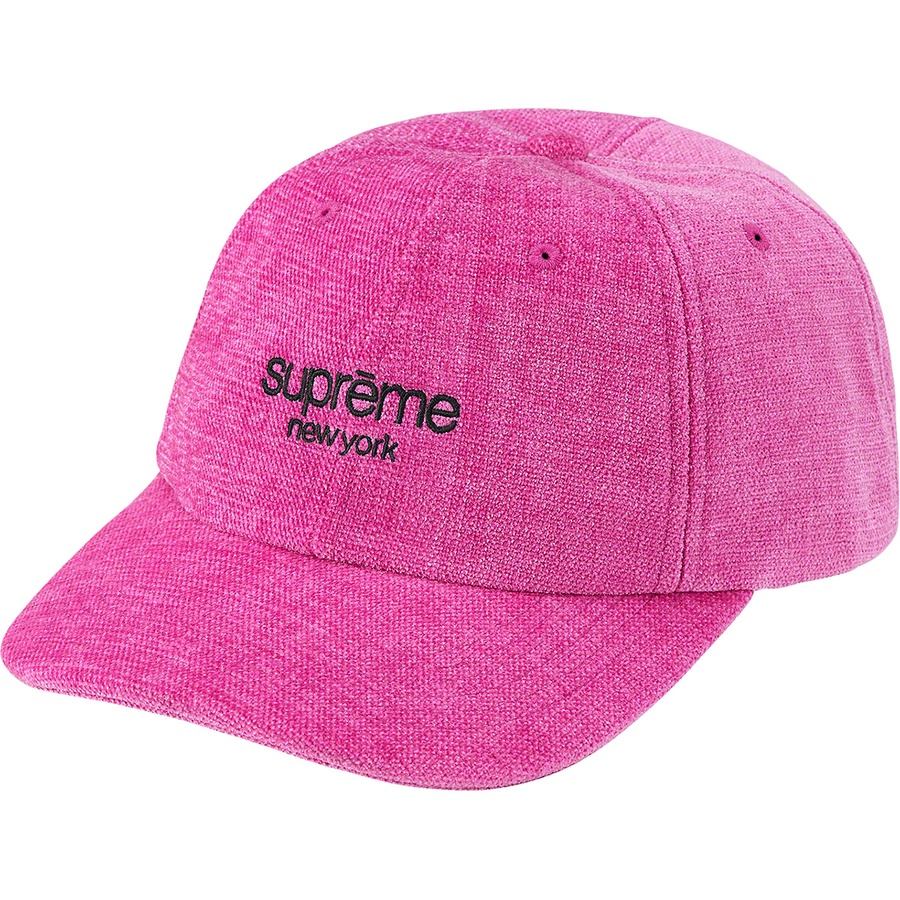 Supreme Chenille 6-Panel (SS22) - Pink - $54