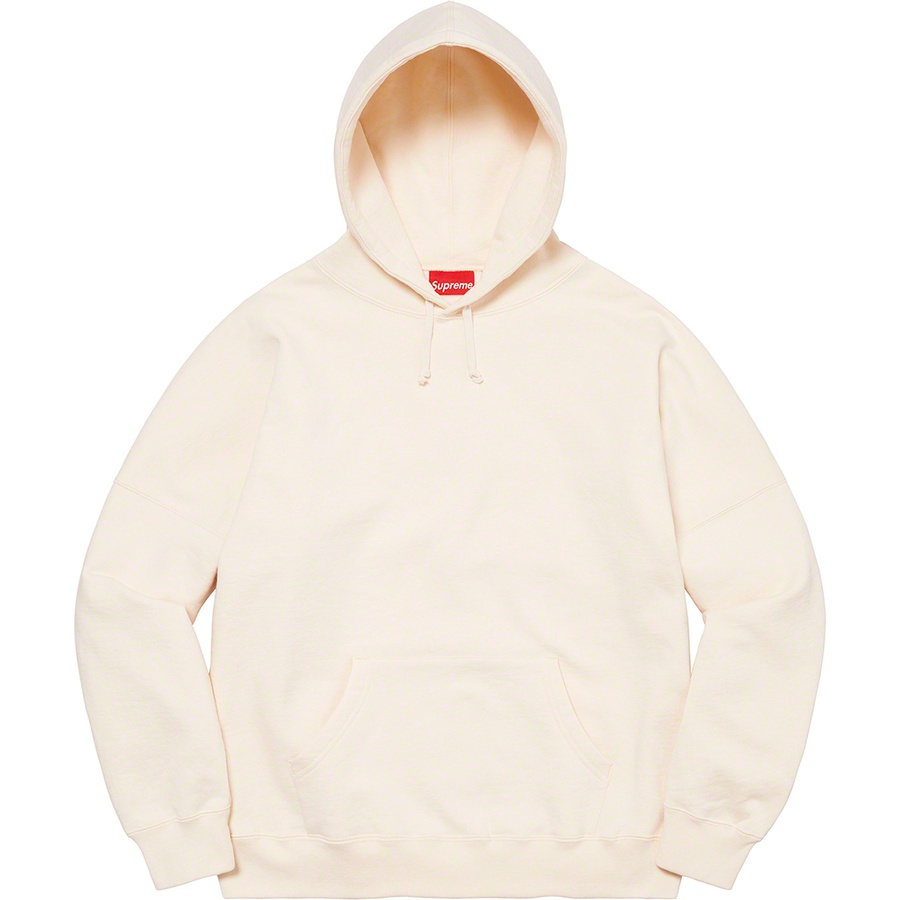 Supreme Beaded Hooded Sweatshirt (SS22) - Natural - $168