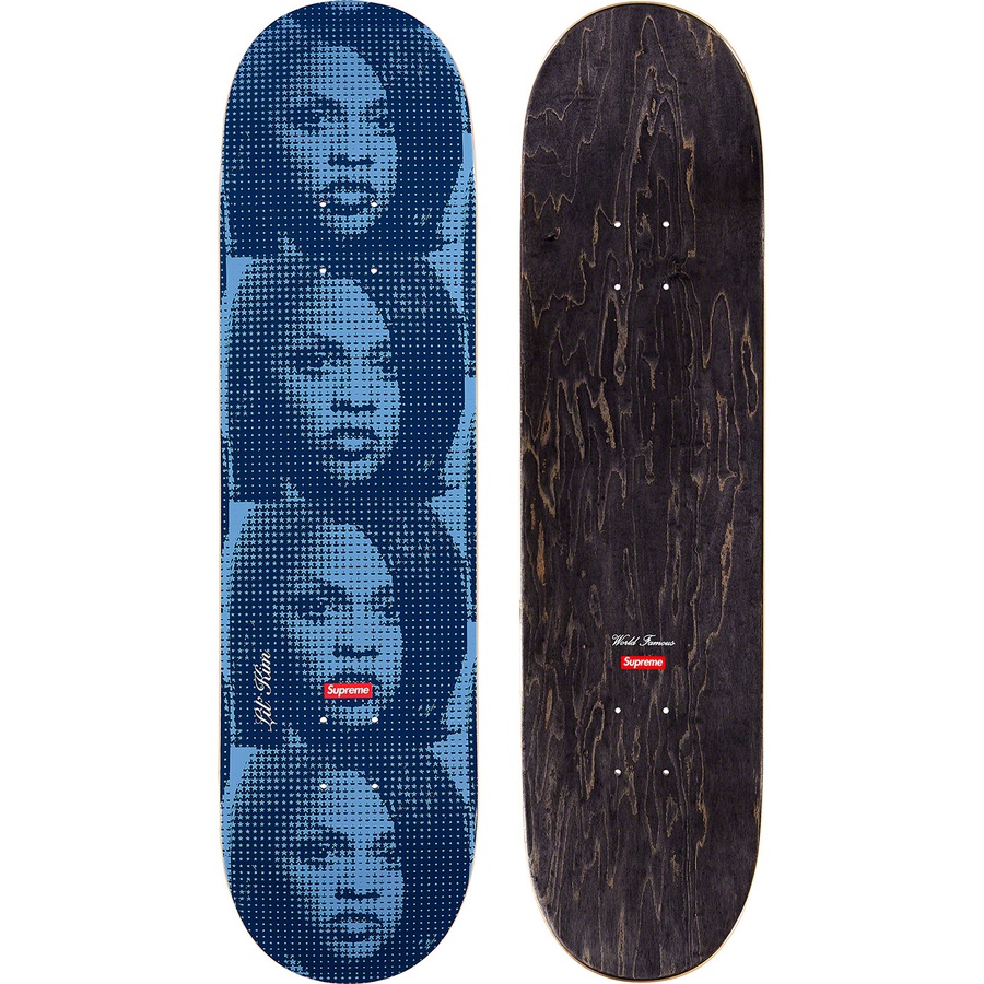Supreme Lil Kim Skateboard (SS22) - Light Blue - 8.25" x 32"  - $68