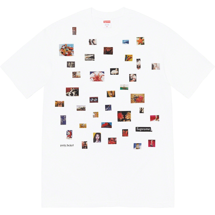 Supreme Pretty Fucked Tee (SS22) - White - $40