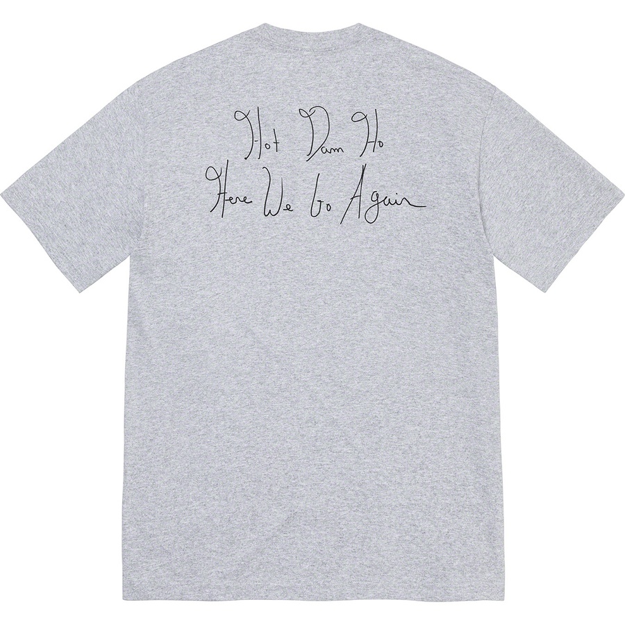Supreme Lil Kim Tee (SS22) - Heather Grey - $48