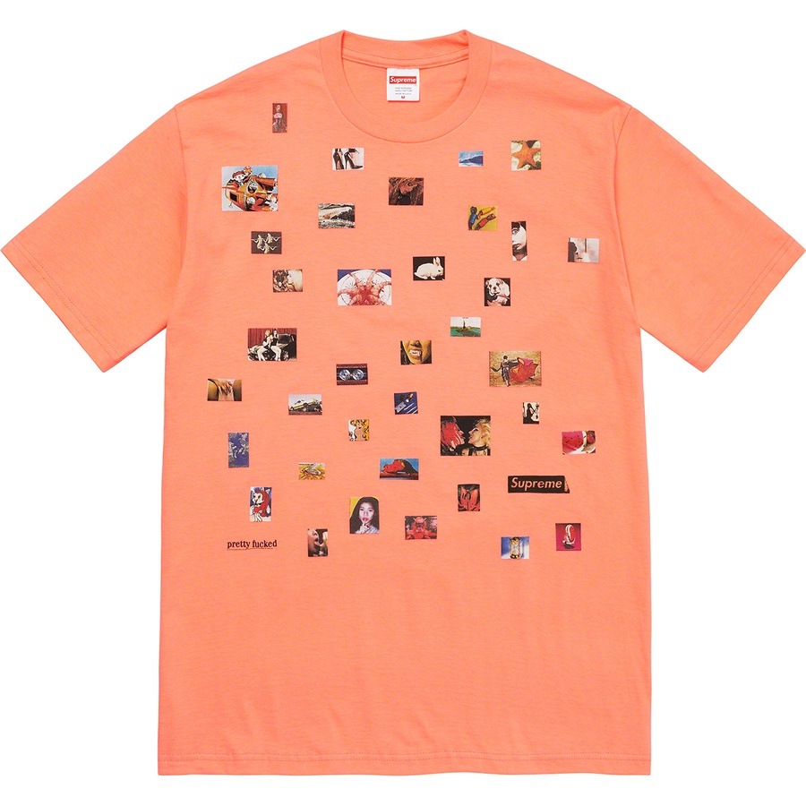 Supreme Pretty Fucked Tee (SS22) - Peach - $40