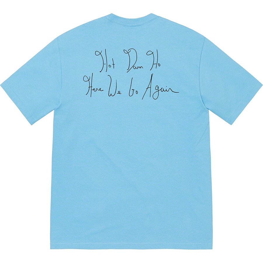 Supreme Lil Kim Tee (SS22) - Light Slate - $48