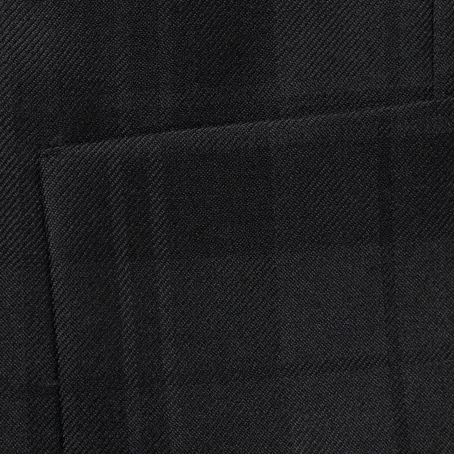 Supreme Tartan Wool Suit (SS22) - Black - $598