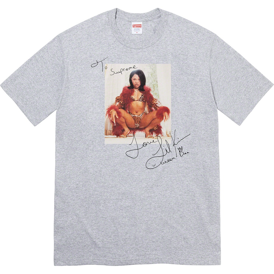 Supreme Lil Kim Tee (SS22) - Heather Grey - $48