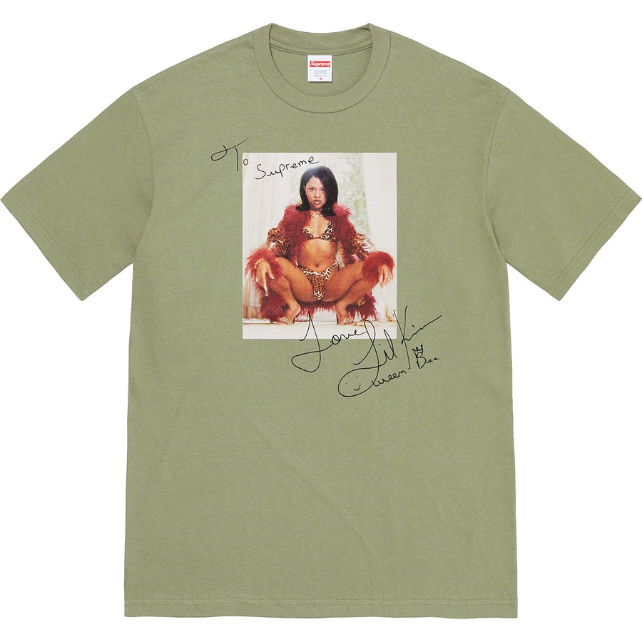 Supreme Lil Kim Tee (SS22) - Light Olive - $48