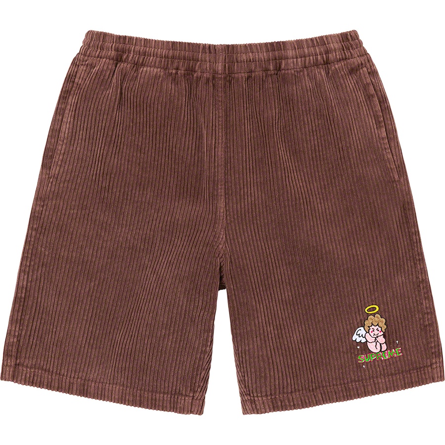 Supreme Corduroy Short (SS22) - Brown - $118