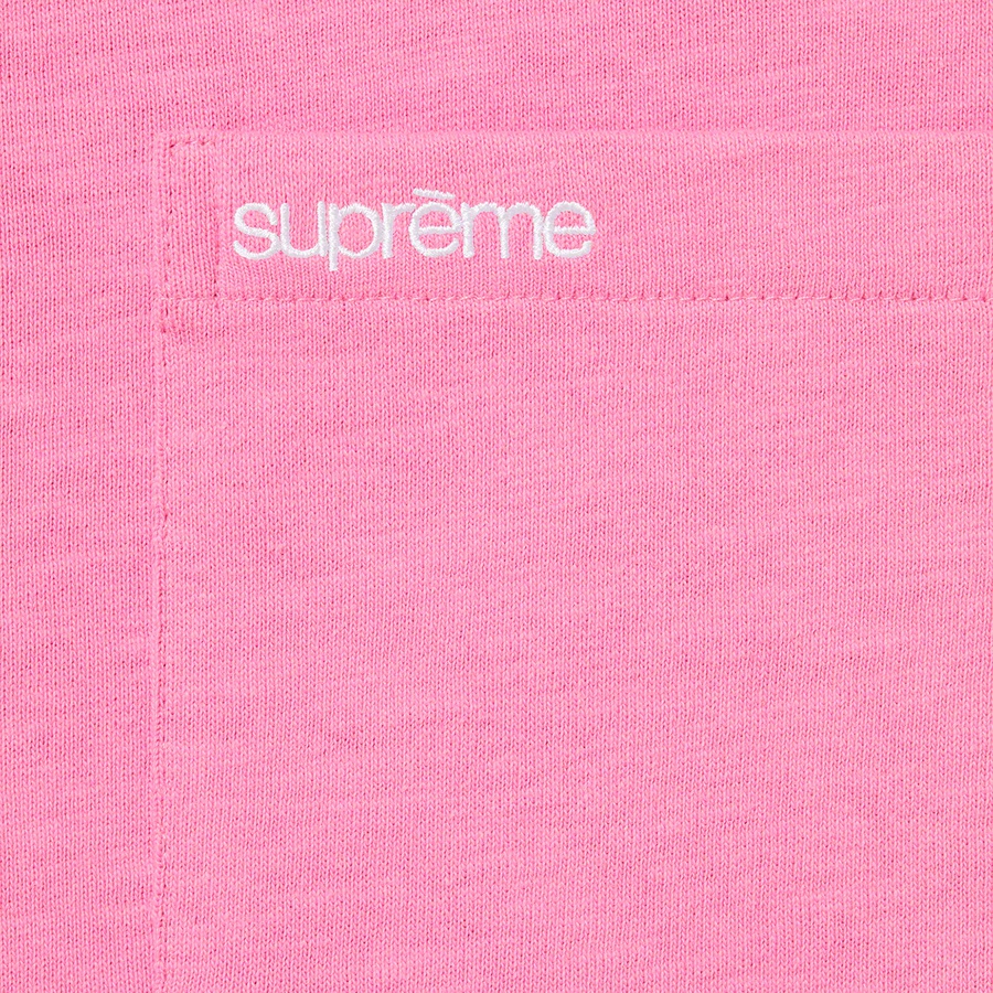 Supreme S S Pocket Tee (SS22) - Bright Pink - $60
