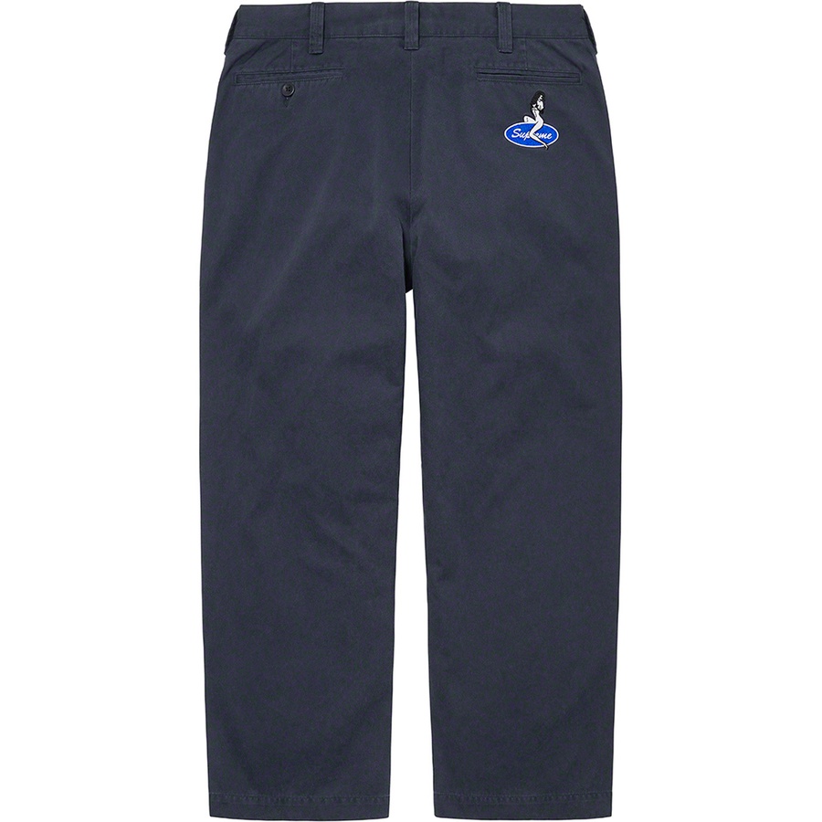 Supreme Chino Pant (SS22) - Dark Navy - $148