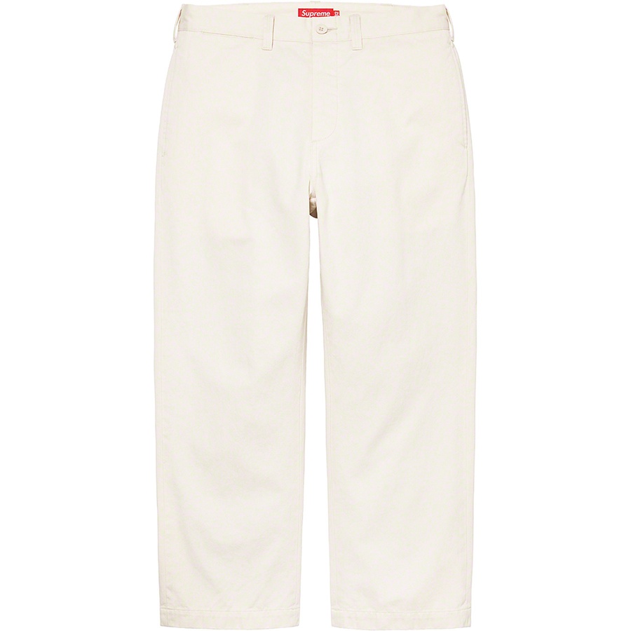 Supreme Chino Pant (SS22) - Natural - $148