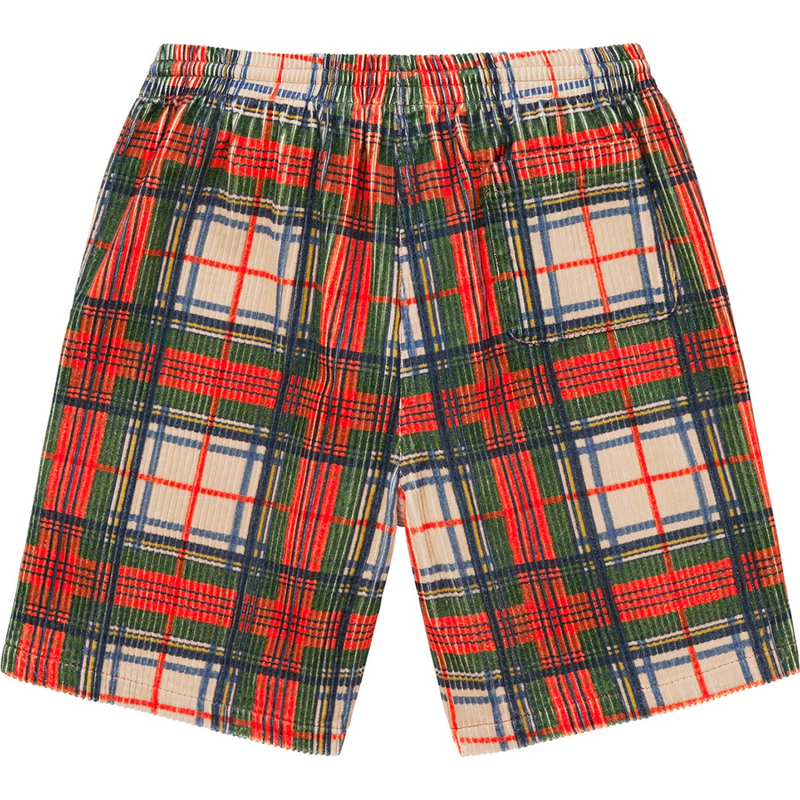 Supreme Corduroy Short (SS22) - Plaid - $118