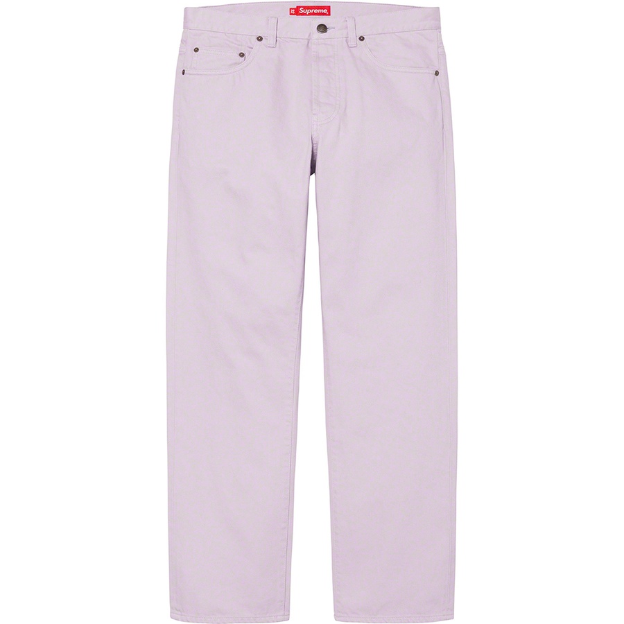 Supreme Regular Jean (SS22) - Lavender - $148