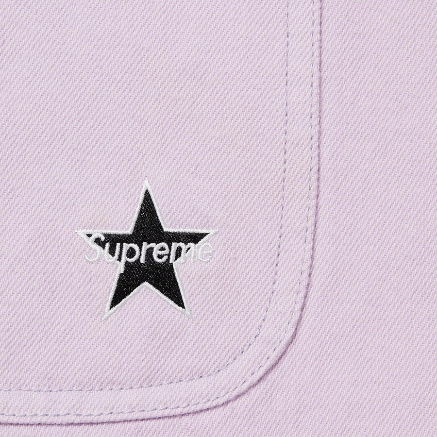 Supreme Denim Chore Coat (SS22) - Lavender - $178