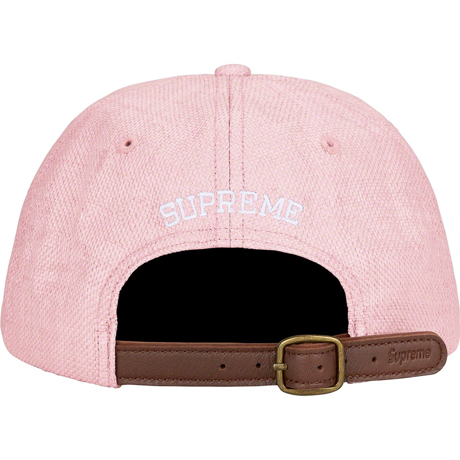 Supreme Raffia S Logo 6-Panel (SS22) - Lilac - $58