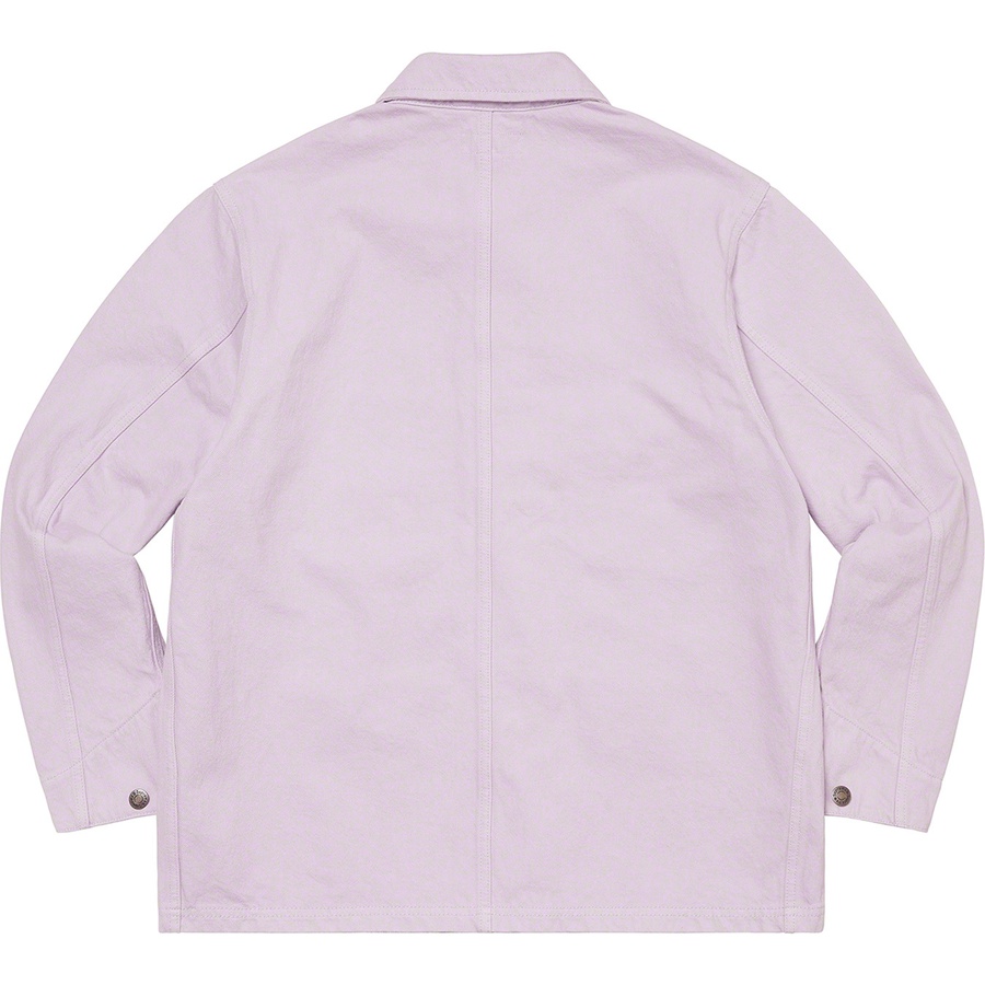 Supreme Denim Chore Coat (SS22) - Lavender - $178