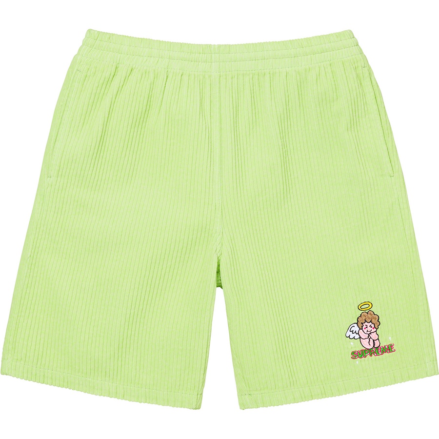 Supreme Corduroy Short (SS22) - Pale Mint - $118