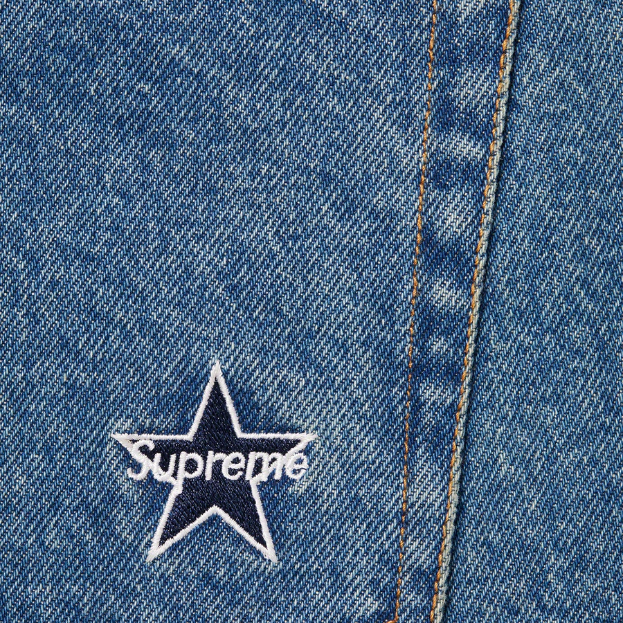 Supreme Regular Jean (SS22) - Washed Blue - $148