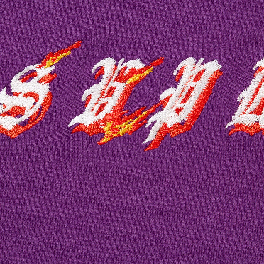 Supreme Flames S S Top (SS22) - Plum - $78