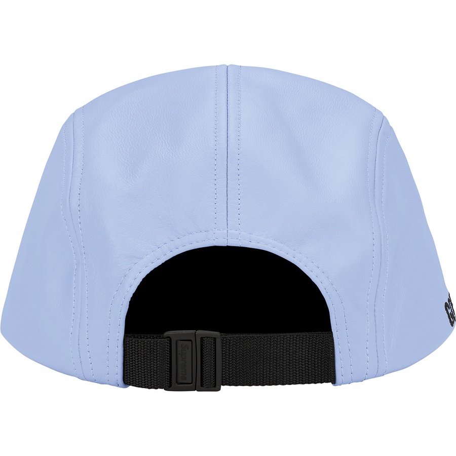 Supreme GORE-TEX Leather Camp Cap (SS22) - Grey - $78