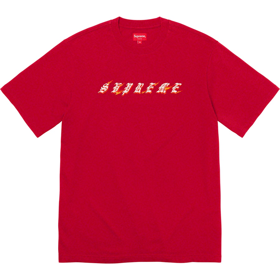 Supreme Flames S S Top (SS22) - Red - $78