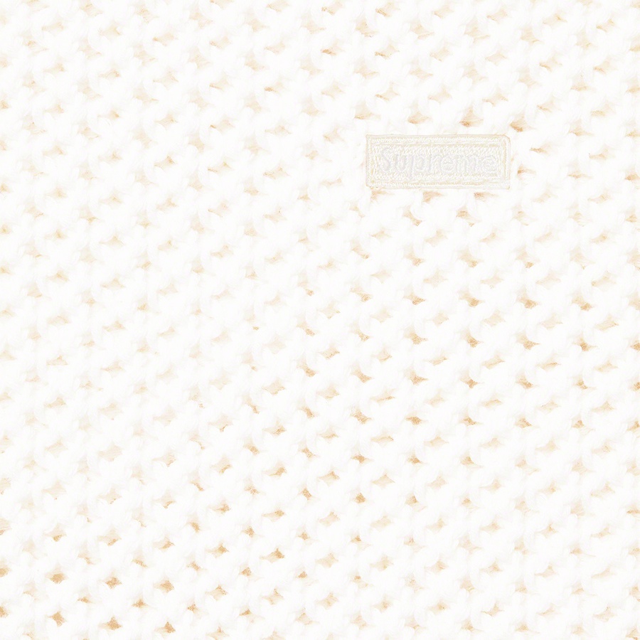 Supreme Open Knit Small Box Sweater (SS22) - White - $138