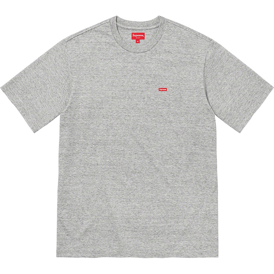 Supreme Small Box Tee (SS22) - Heather Grey - $60