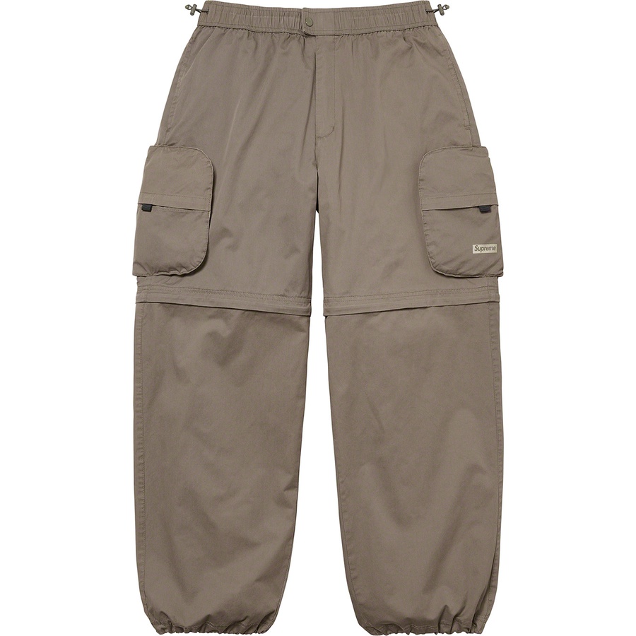 Supreme Cargo Zip-Off Cinch Pant (SS22) - Grey - $148
