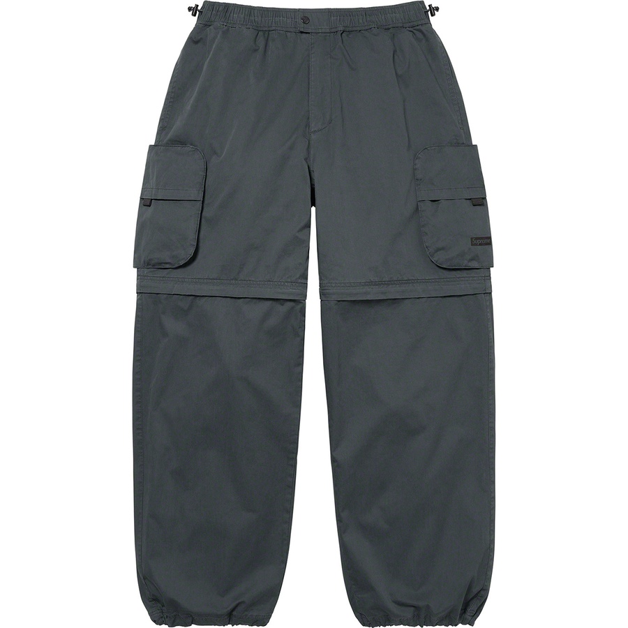 Supreme Cargo Zip-Off Cinch Pant (SS22) - Black - $148