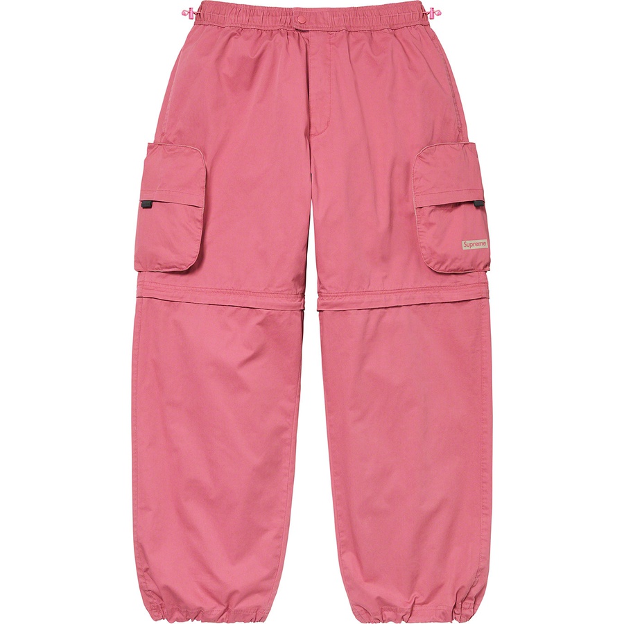 Supreme Cargo Zip-Off Cinch Pant (SS22) - Dusty Pink - $148