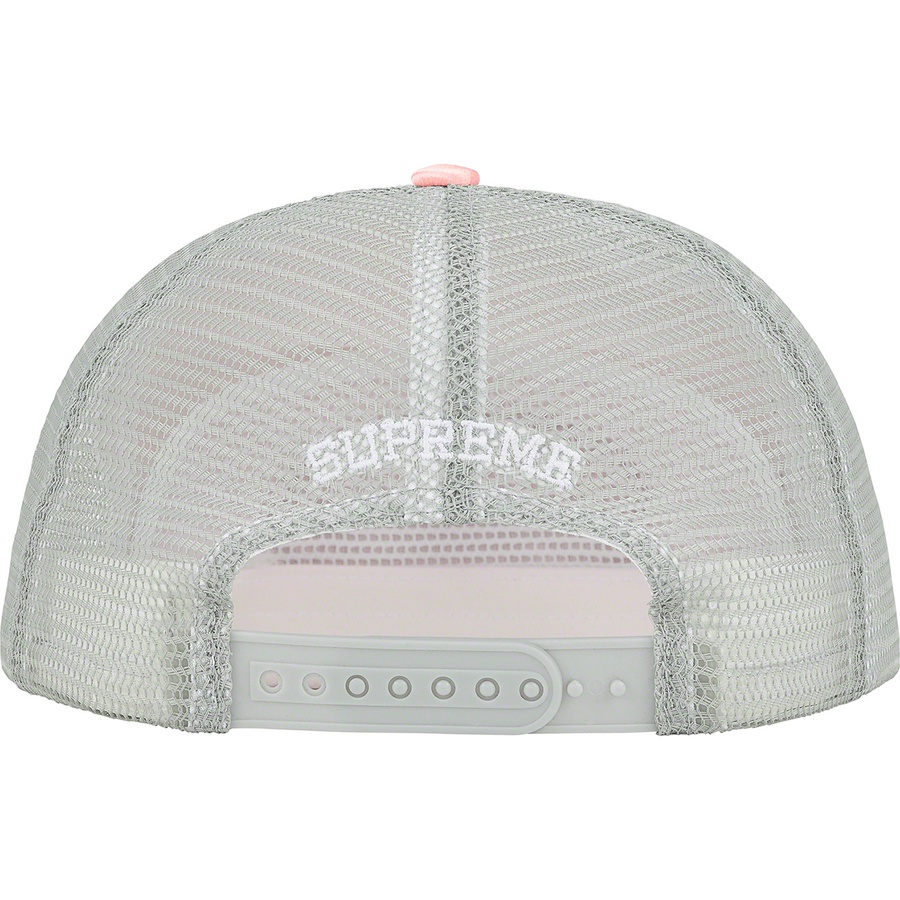 Supreme Silk Mesh Back 5-Panel (SS22) - Dusty Pink - $48
