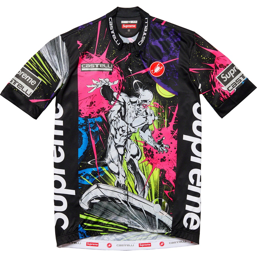 Supreme Supreme Castelli Silver Surfer Cycling Jersey (SS22) - Multicolor - $188