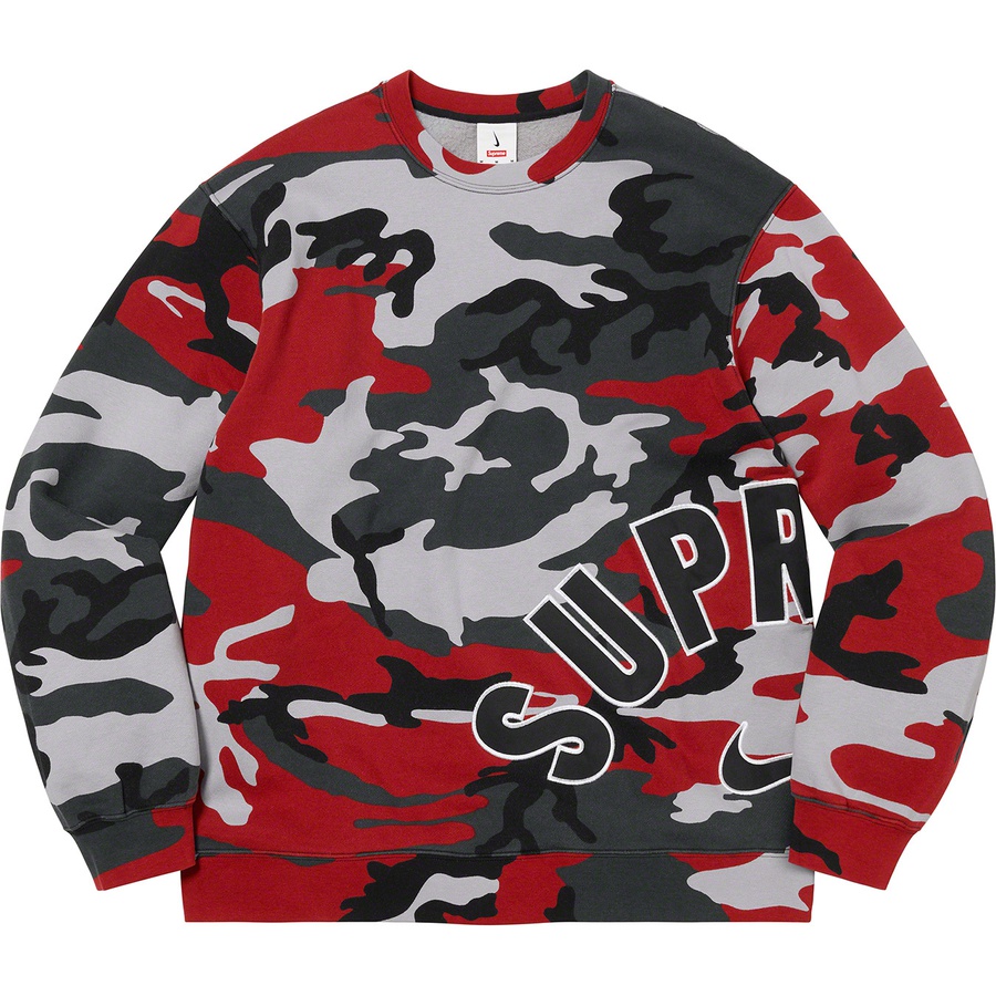 Supreme Supreme Nike Arc Crewneck (SS22) - Red Camo - $138