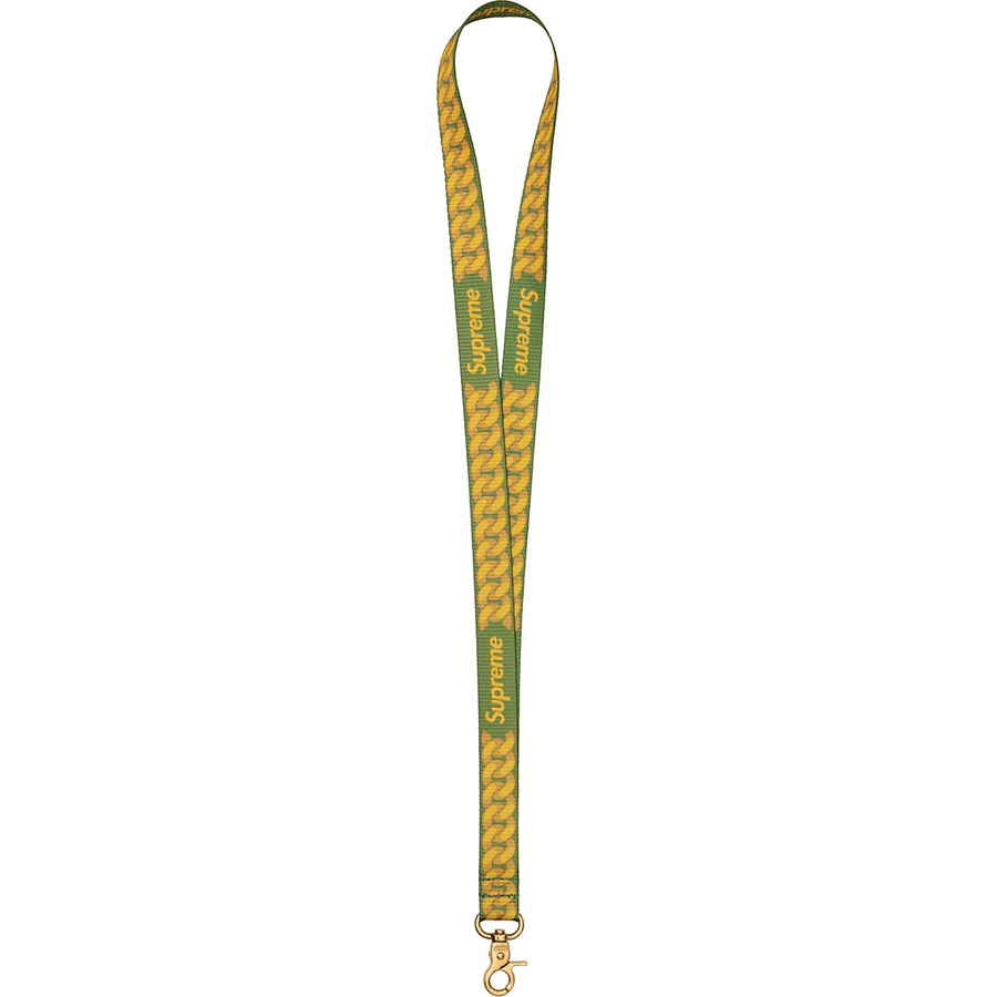 Supreme Cuban Links Lanyard (SS22) - Olive - $24