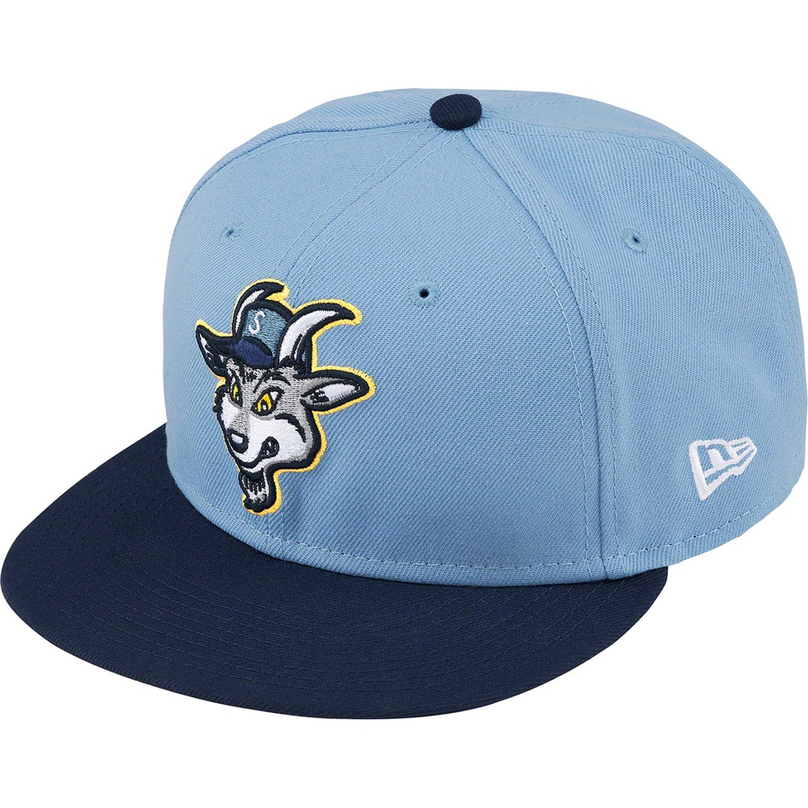 Supreme Goat New Era (SS22) - Light Blue - $48