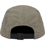 Supreme Washed Seersucker Camp Cap (SS22) - Taupe