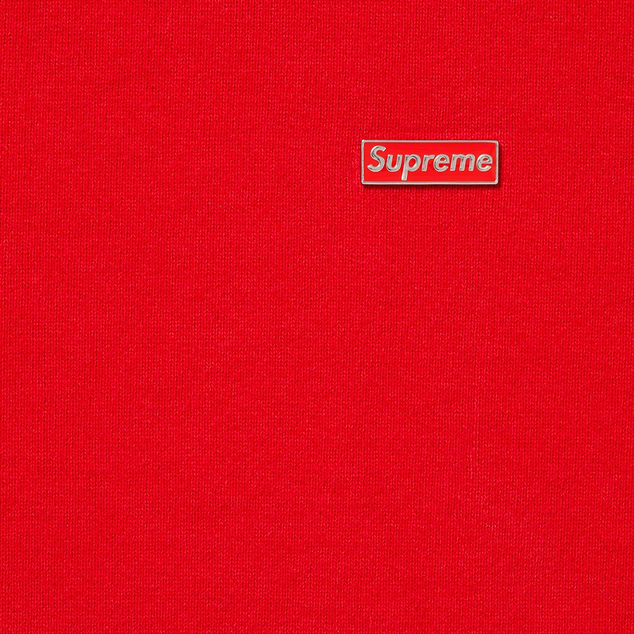 Supreme Enamel Small Box Hooded Sweatshirt (SS22) - Red - $148
