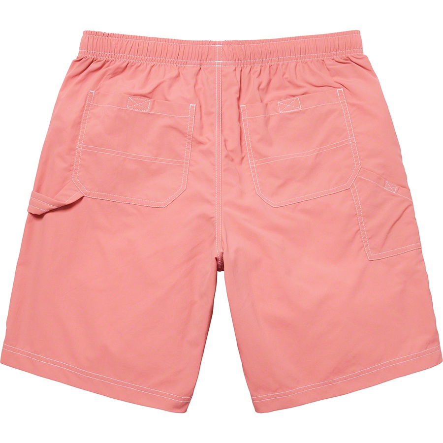 Supreme Nylon Painter Short (SS22) - Dusty Rose - $110