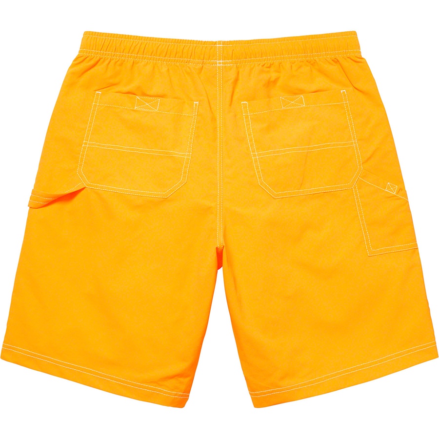 Supreme Nylon Painter Short (SS22) - Yellow - $110