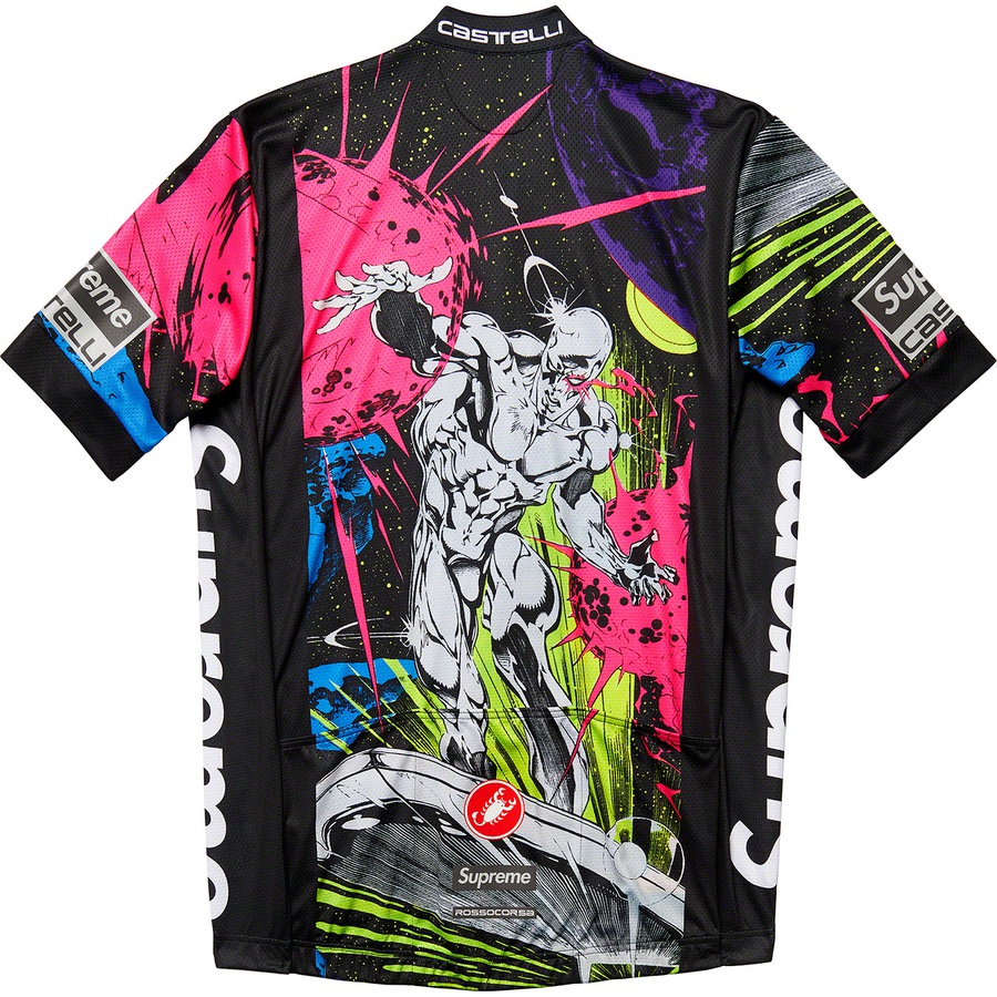 Supreme Supreme Castelli Silver Surfer Cycling Jersey (SS22) - Multicolor - $188