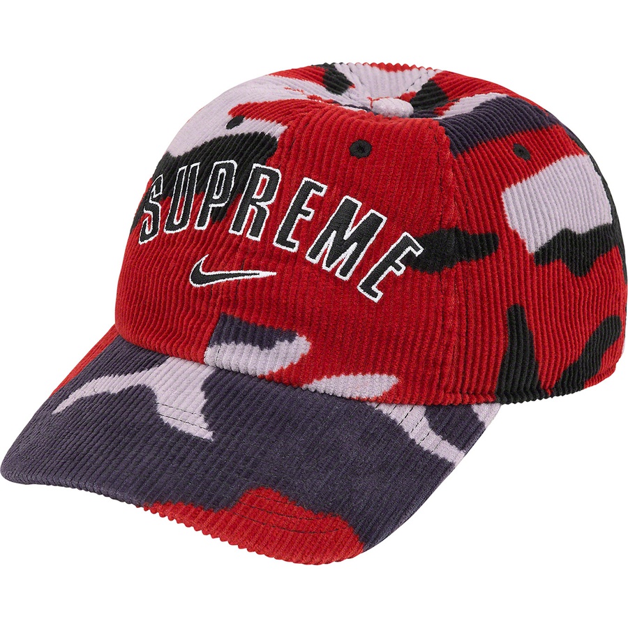 Supreme Supreme Nike Arc Corduroy 6-Panel (SS22) - Red Camo - $48