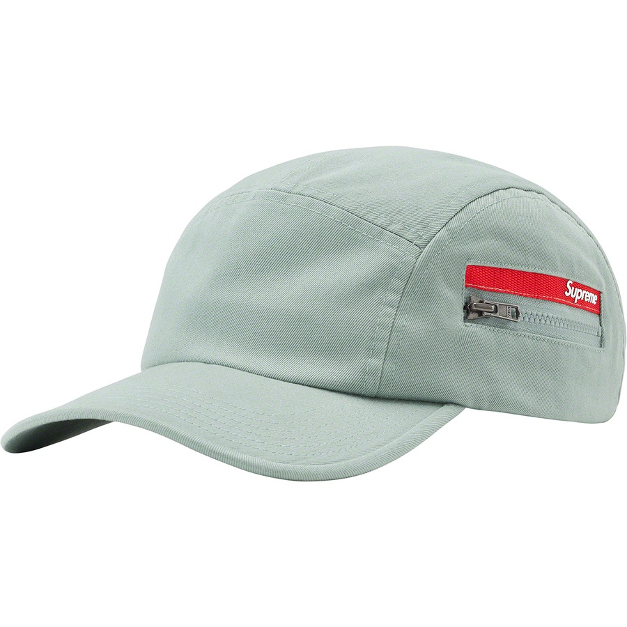 Supreme Zip Pocket Camp Cap (SS22) - Mint - $48